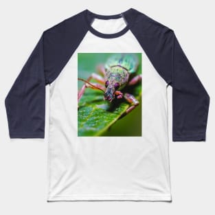 Little Green Leaf Weevil Macro Photography Baseball T-Shirt